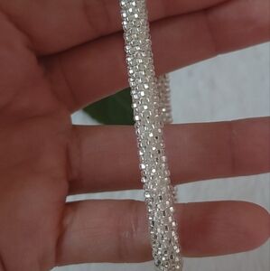 💭NWT.CR9 Beaded crochet bracelet. Boho Bracelet.Charlotte Beads.